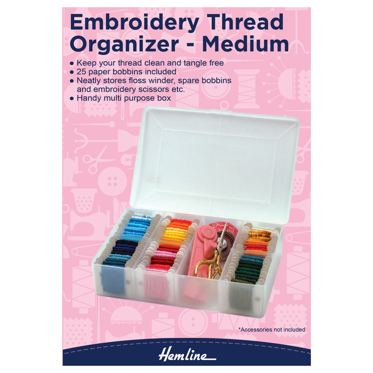 Embroidery Thread Organiser - Medium