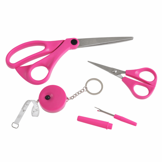 Singer Outlet Exclusive Gift Pack - 2 x Sewing Scissors, tape measure and seam ripper