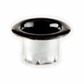 Hemline Black Eyelets with Tool - 5.5mm (Pack of 40)