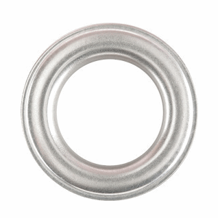 Hemline Nickel/Silver Eyelets Starter Kit - 8.7mm (24 Pieces)