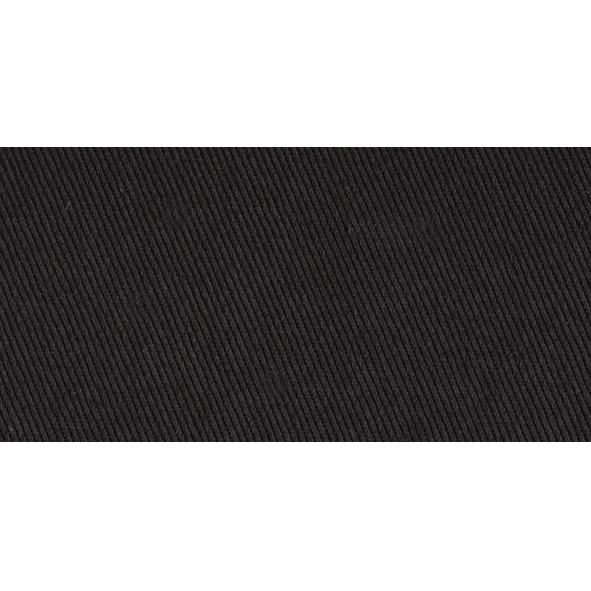 Hemline Iron-on Cotton Twill Patches - Black 10 x 15cm (Pack of 2)