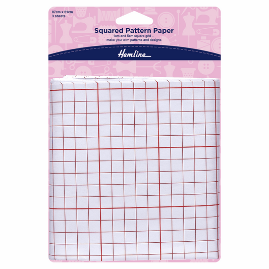 Hemline Squared Tracing Paper - 61cm x 86cm