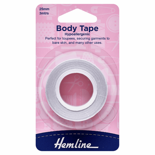 Hemline Body Tape - 3m x 25mm