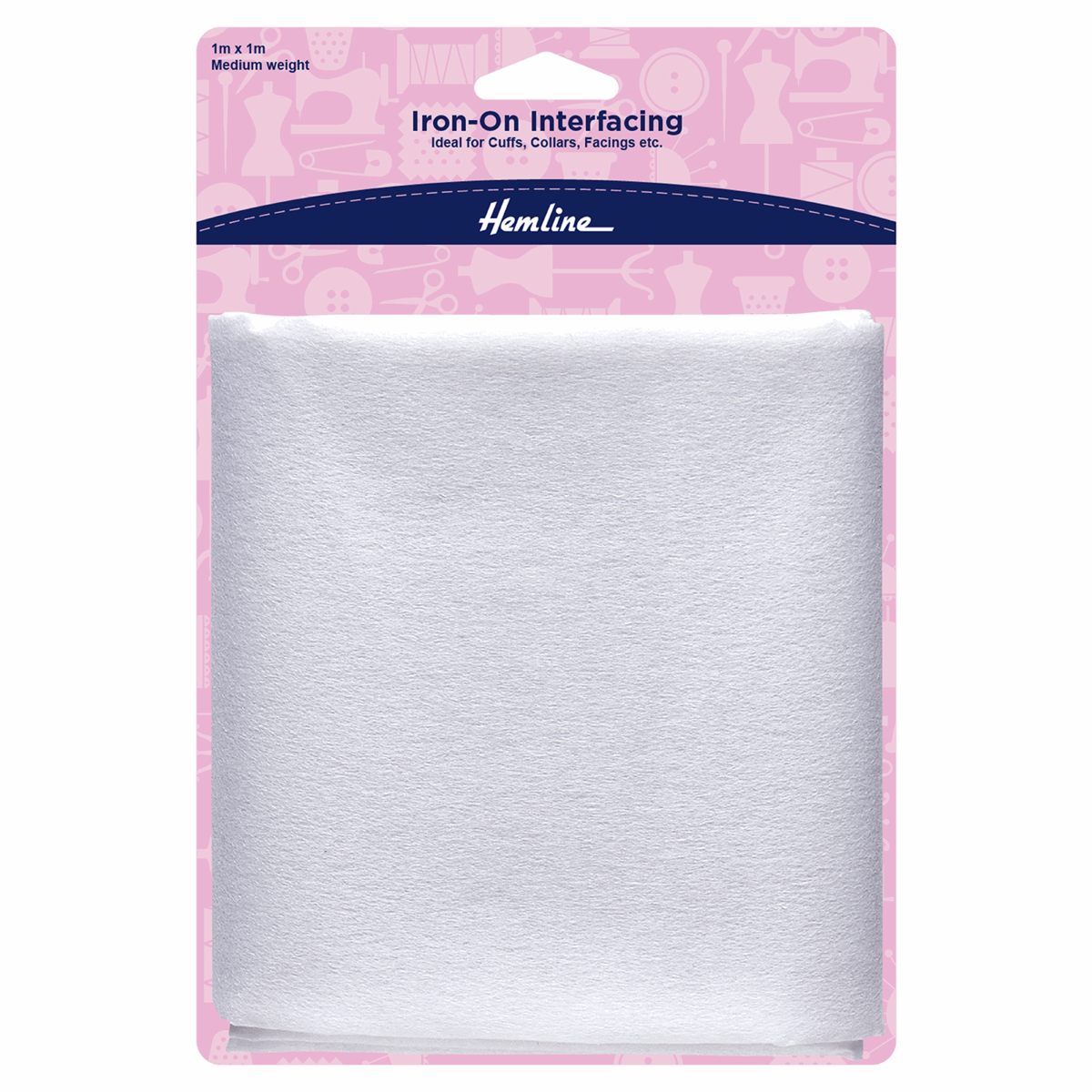 Iron-On Interfacing Medium - 1m x 1m