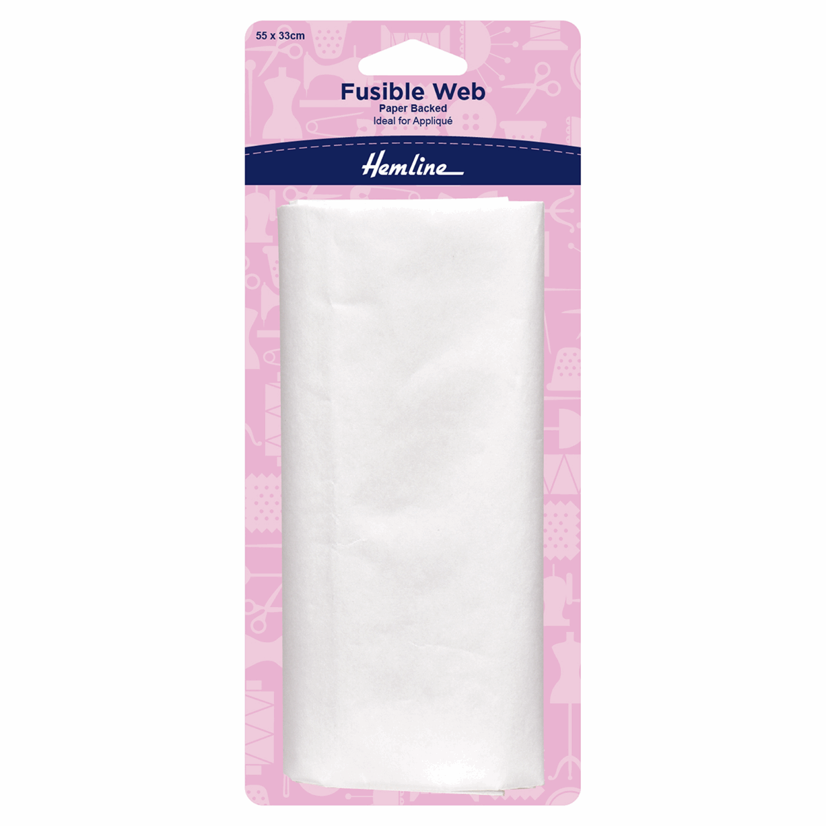 Hemline Paper Backed Fusible Web - 45 x 40cm