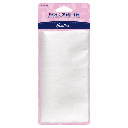 Hemline Sew-In Fabric Stabiliser - 100 x 50cm