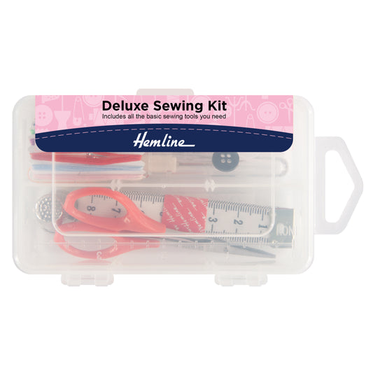 Deluxe Sewing Kit in Plastic Box