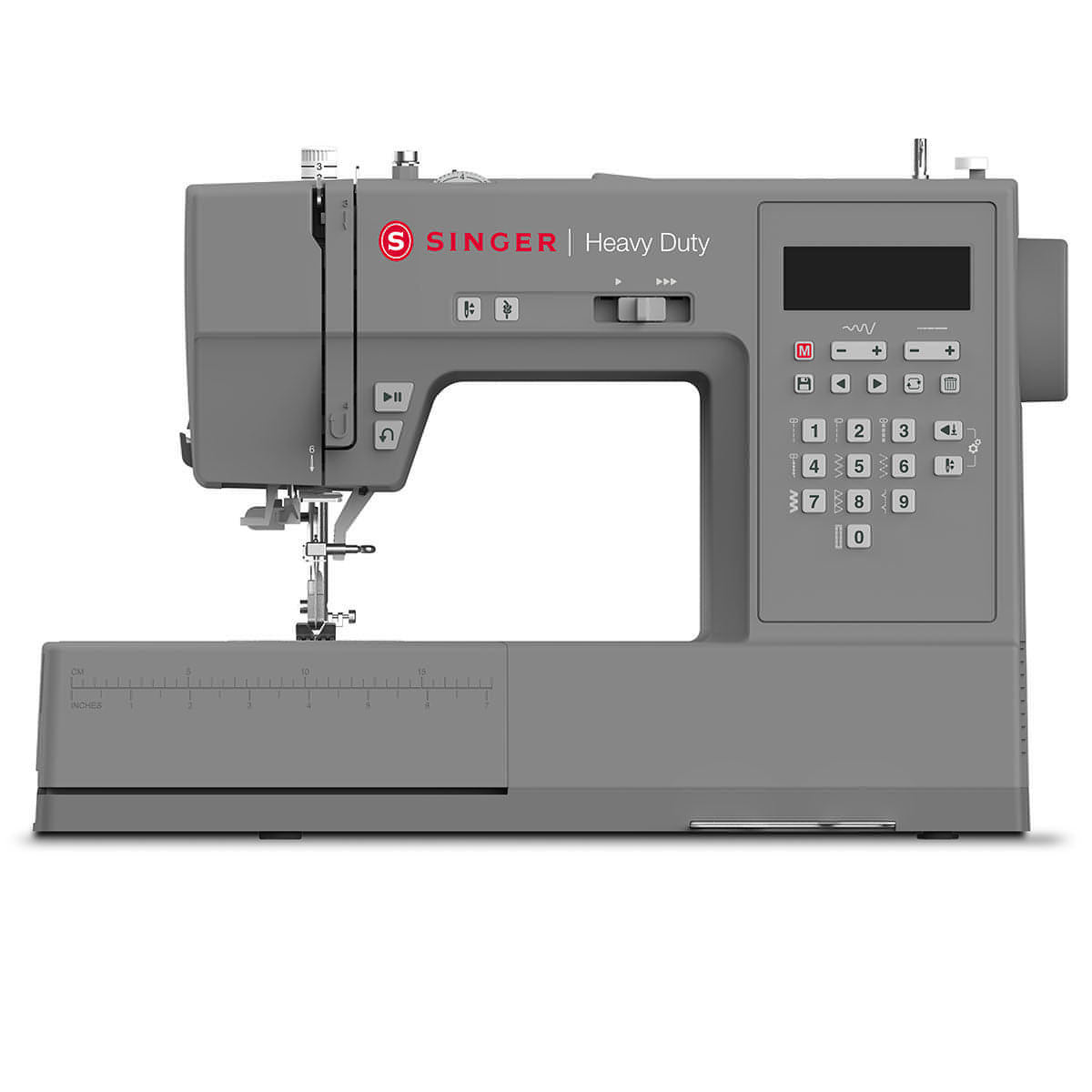 Singer Heavy Duty HD6705 Sewing Machine - 60% stronger and 30% faster - 400 stitch applications with letter and number sewing