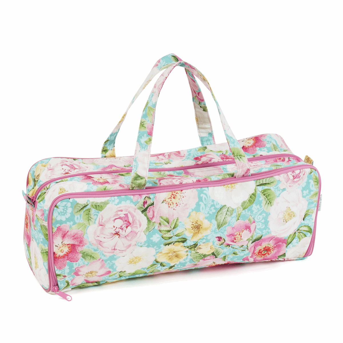 Rose Blossom Knitting Bag with Pin Case