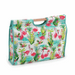 Craft Bag with Wooden Handles - Flamingos