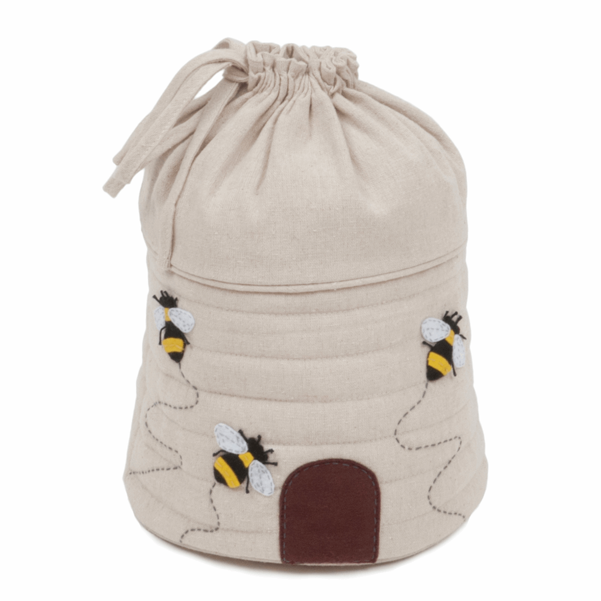 Drawstring Craft Bag - Bee Hive