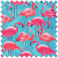 Knitting Bag - Flamingo