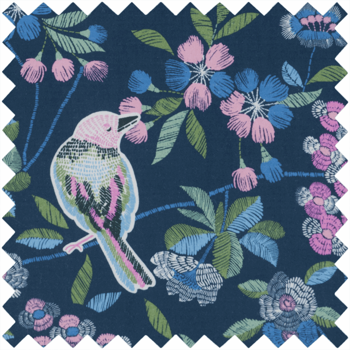 Knit Sew - Floral Birds