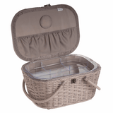 Wicker Basket Sewing Box - Applique Bee