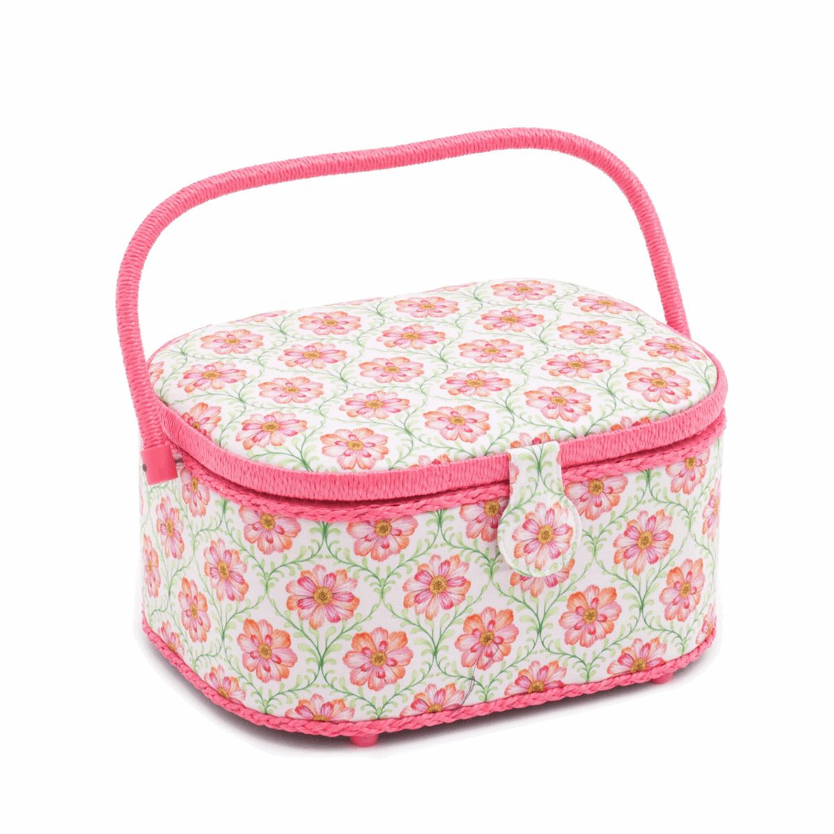 Blossoming Trellis Sewing Box - Large Oval