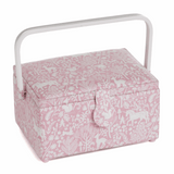 Forest Frolic Sewing Box with Handle - Medium