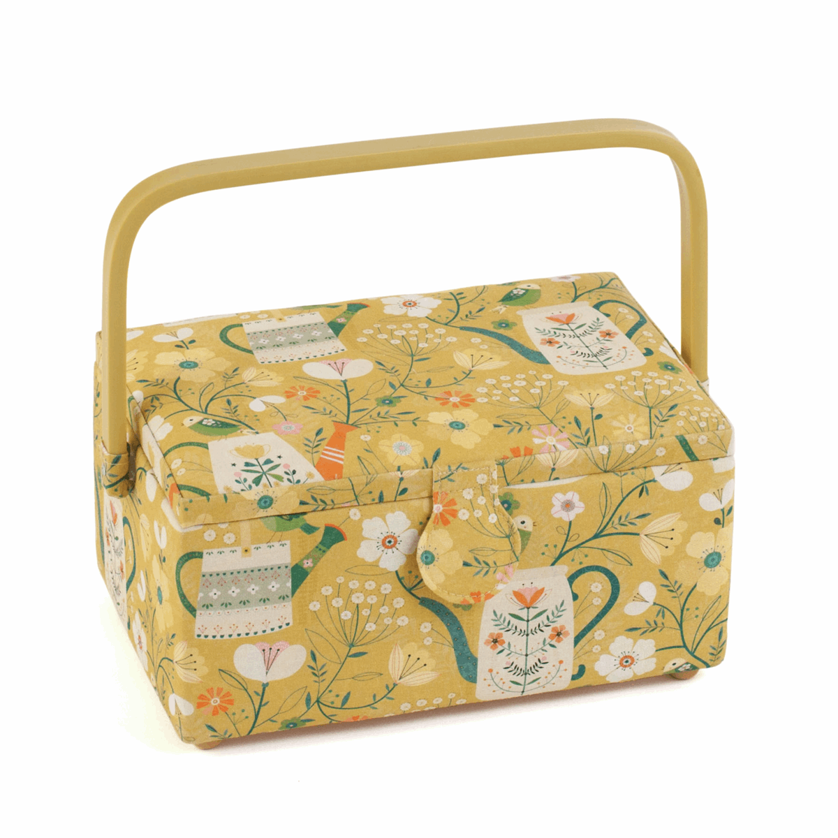 Hedgerow Sewing Box with PVC Handle - Medium