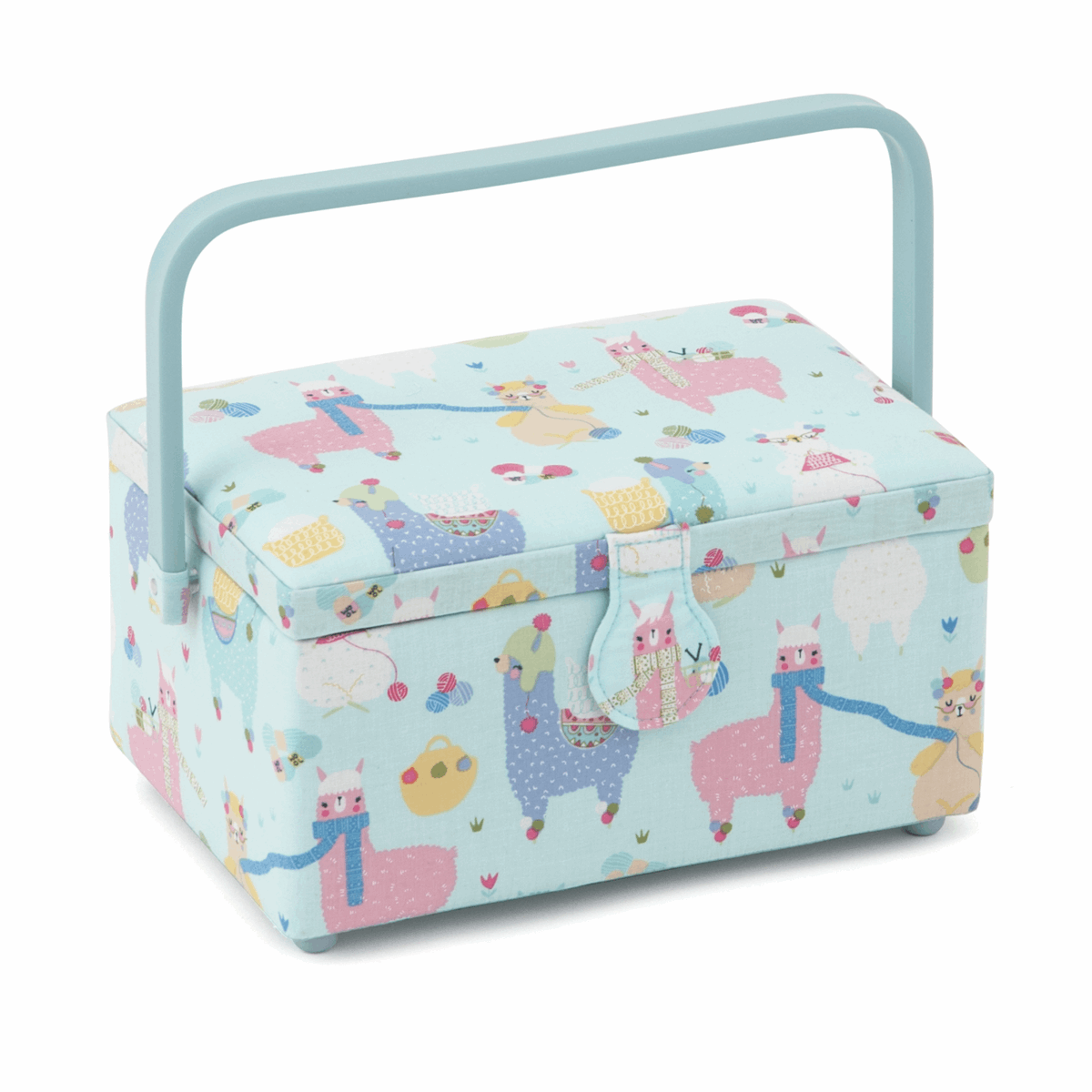 Knit Alpacas Sewing Box - Medium