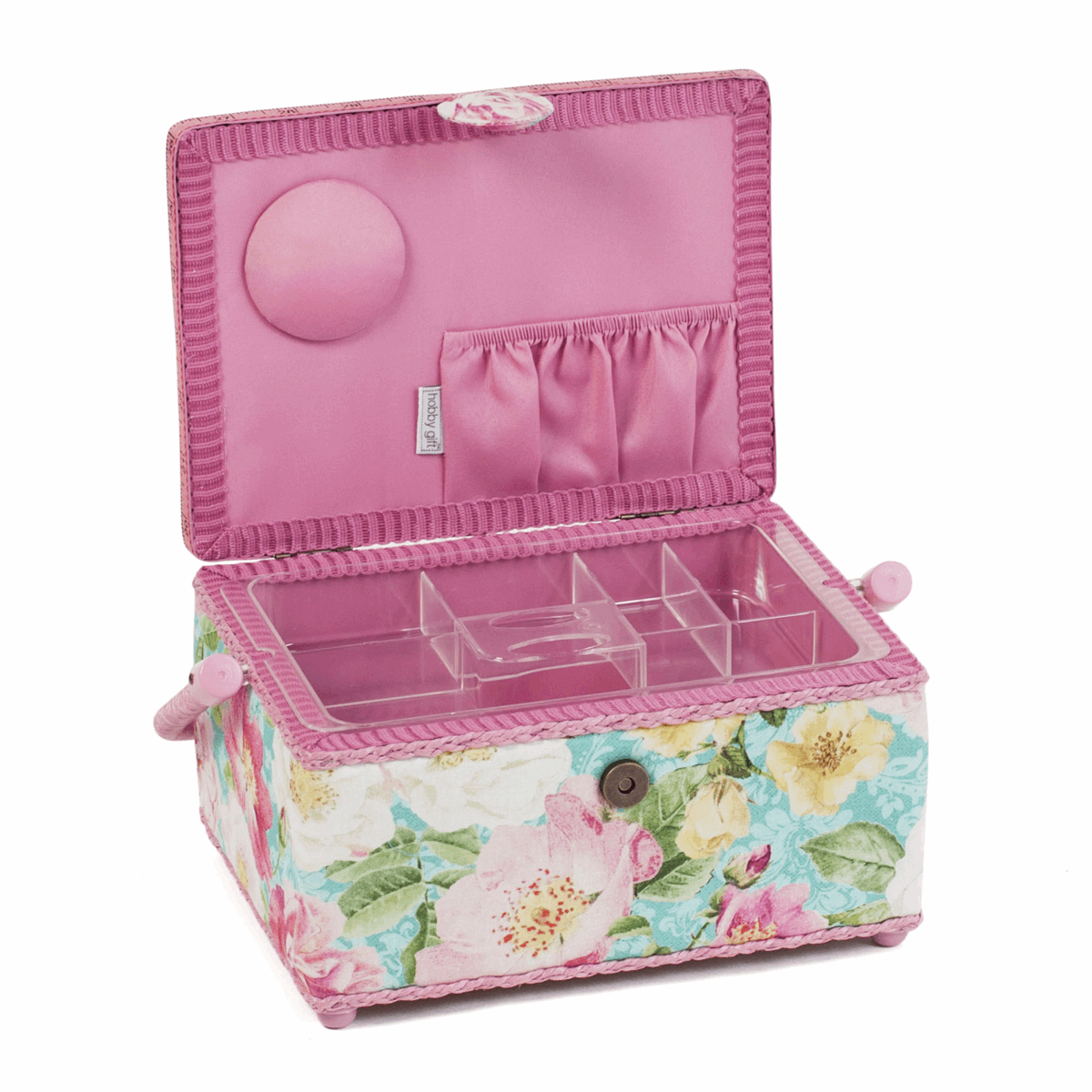 Rose Blossom Sewing Box - Medium