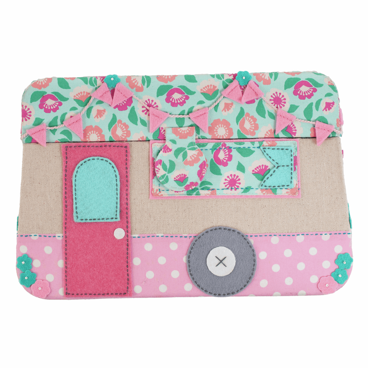 Caravan Appliqué Sewing Box