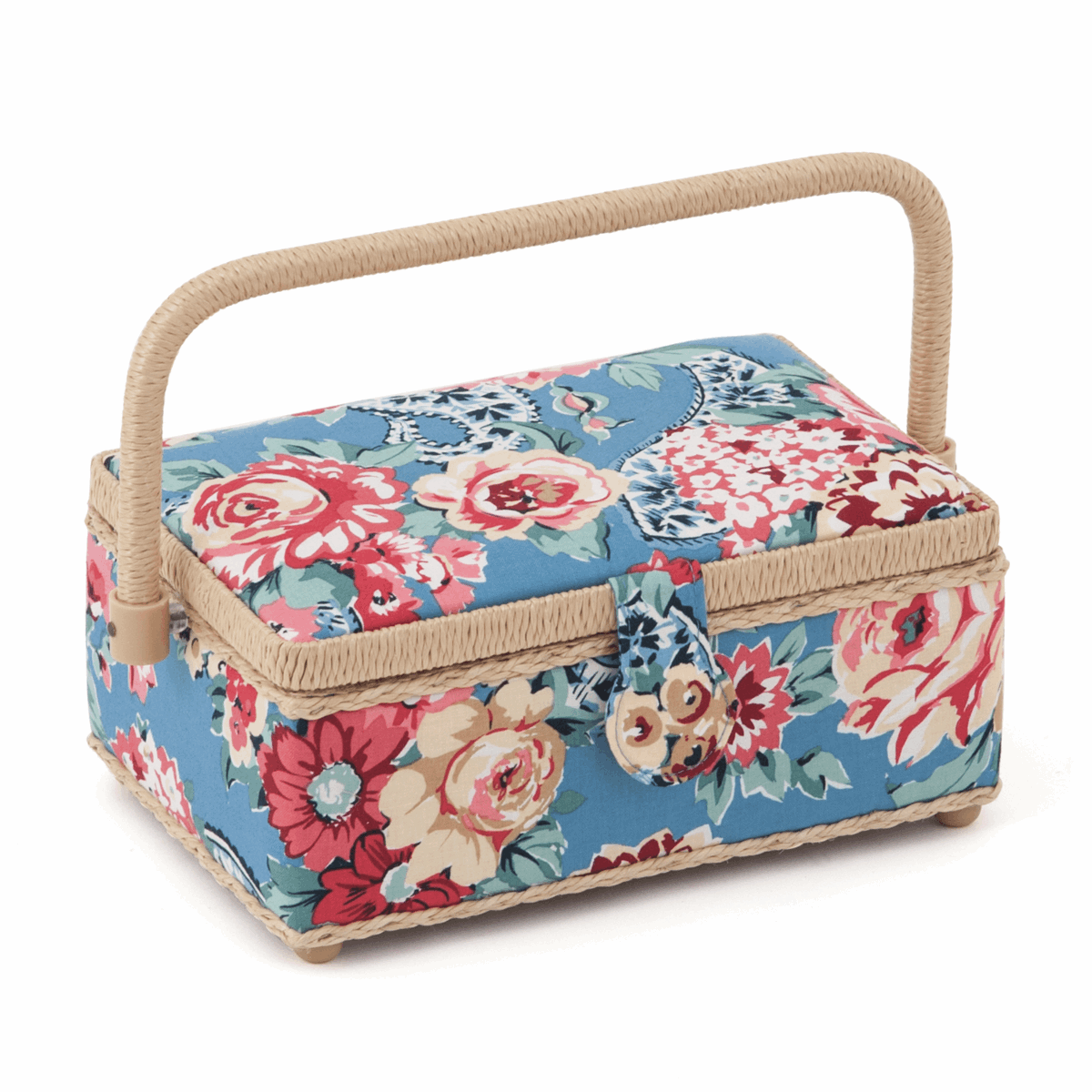 Kashmir Rose Sewing Box - Small