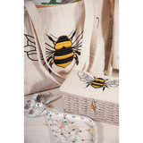 Appliqué Bee Craft Tote Shoulder Bag