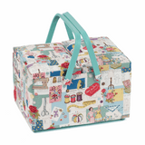 Sew Retro Twin Lid Sewing Box - Large