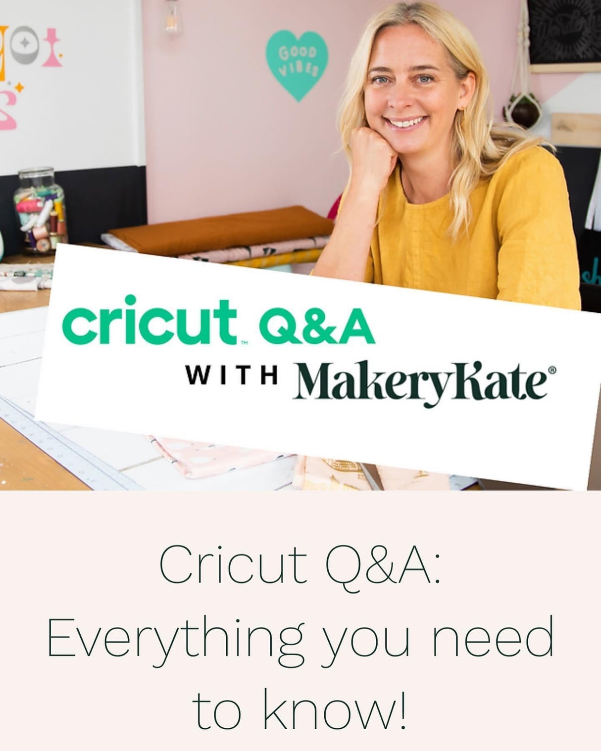 FREE Live Workshop Voucher - Get started with Cricut