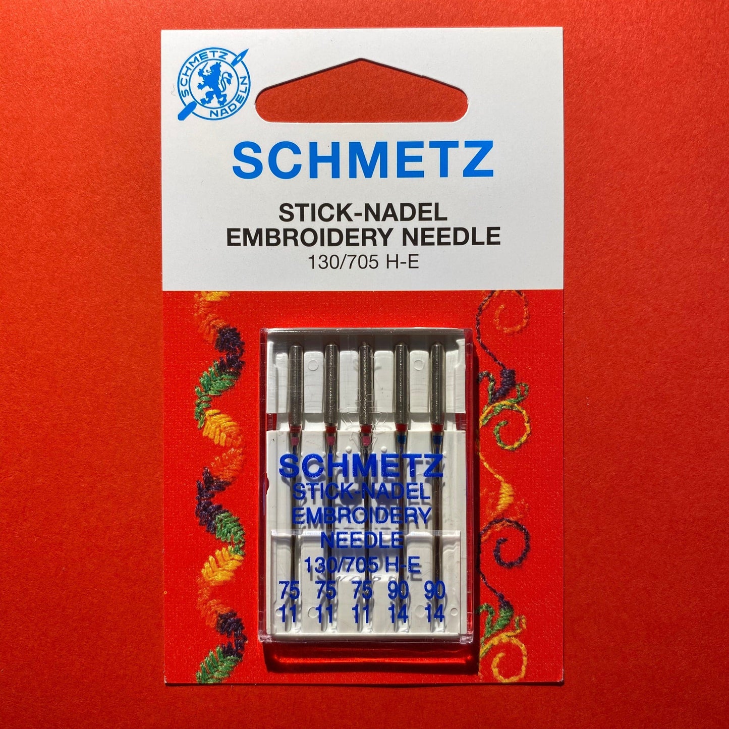 Embroidery Machine Starter Bundle - Embroidery Thread 40 colour x 500m set, Embroidery backing / stabiliser 25cm x 50y Roll, Embroidery scissor set and needles
