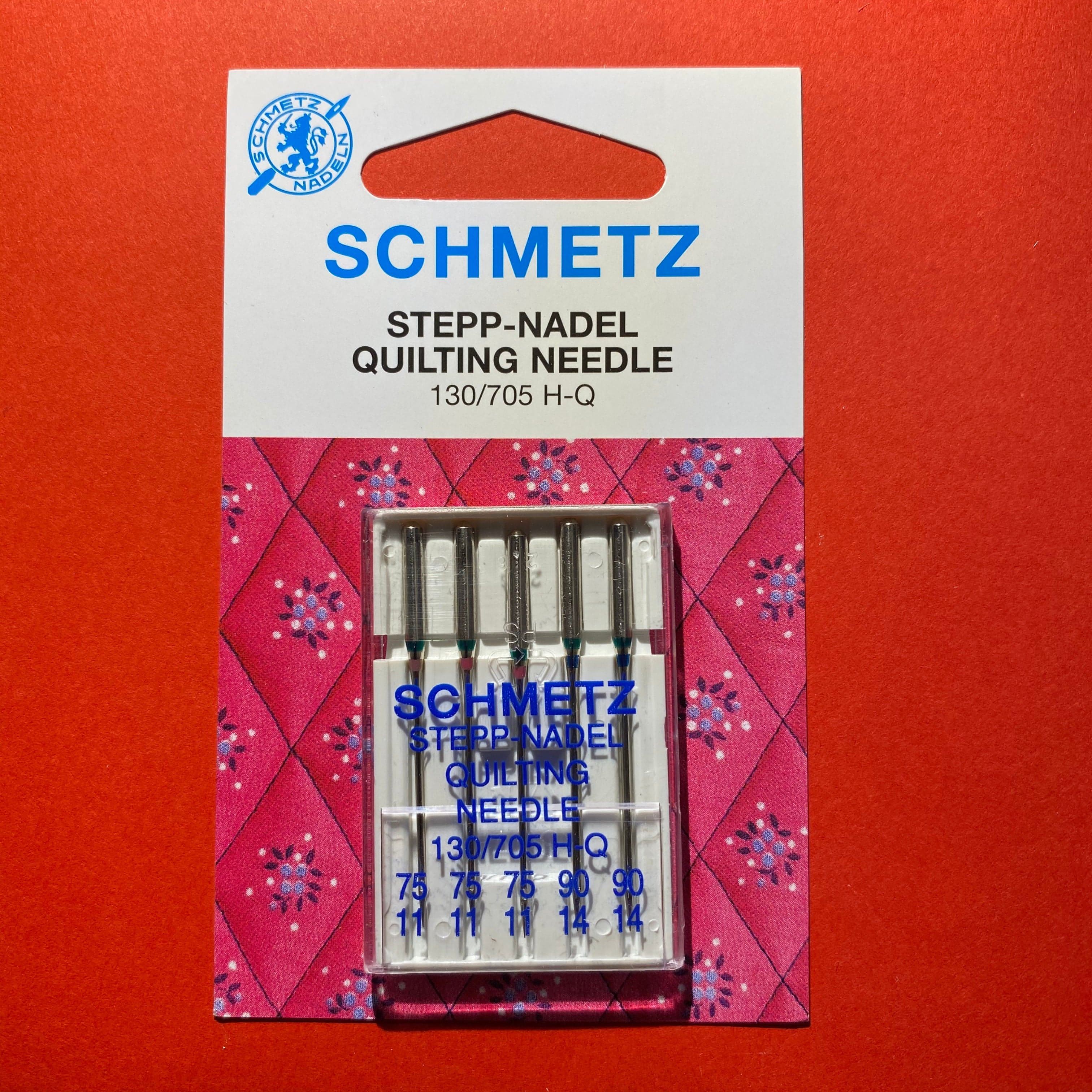 Schmetz Quilting Needles 130/705 H-Q 75/11 and 90/14 - 5 pack