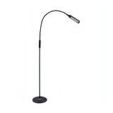 Native Lighting - Lumina Floor Lamp (Black - flexible goose neck LED light with 5 level lighting and 3 colour settings)