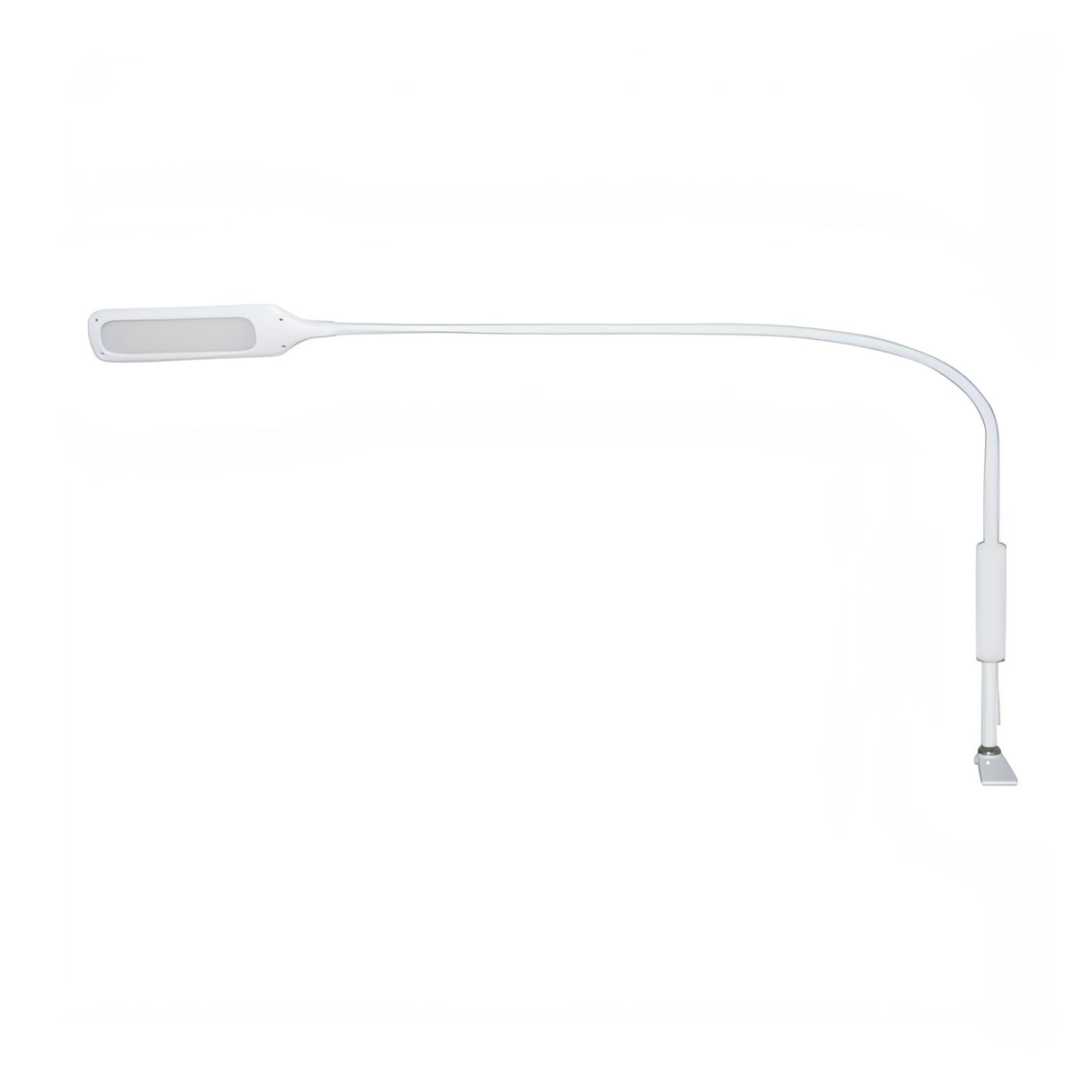 Native Lighting - White Lumina Desk Lamp (flexible goose neck LED light with 5 level lighting and 3 colour settings)