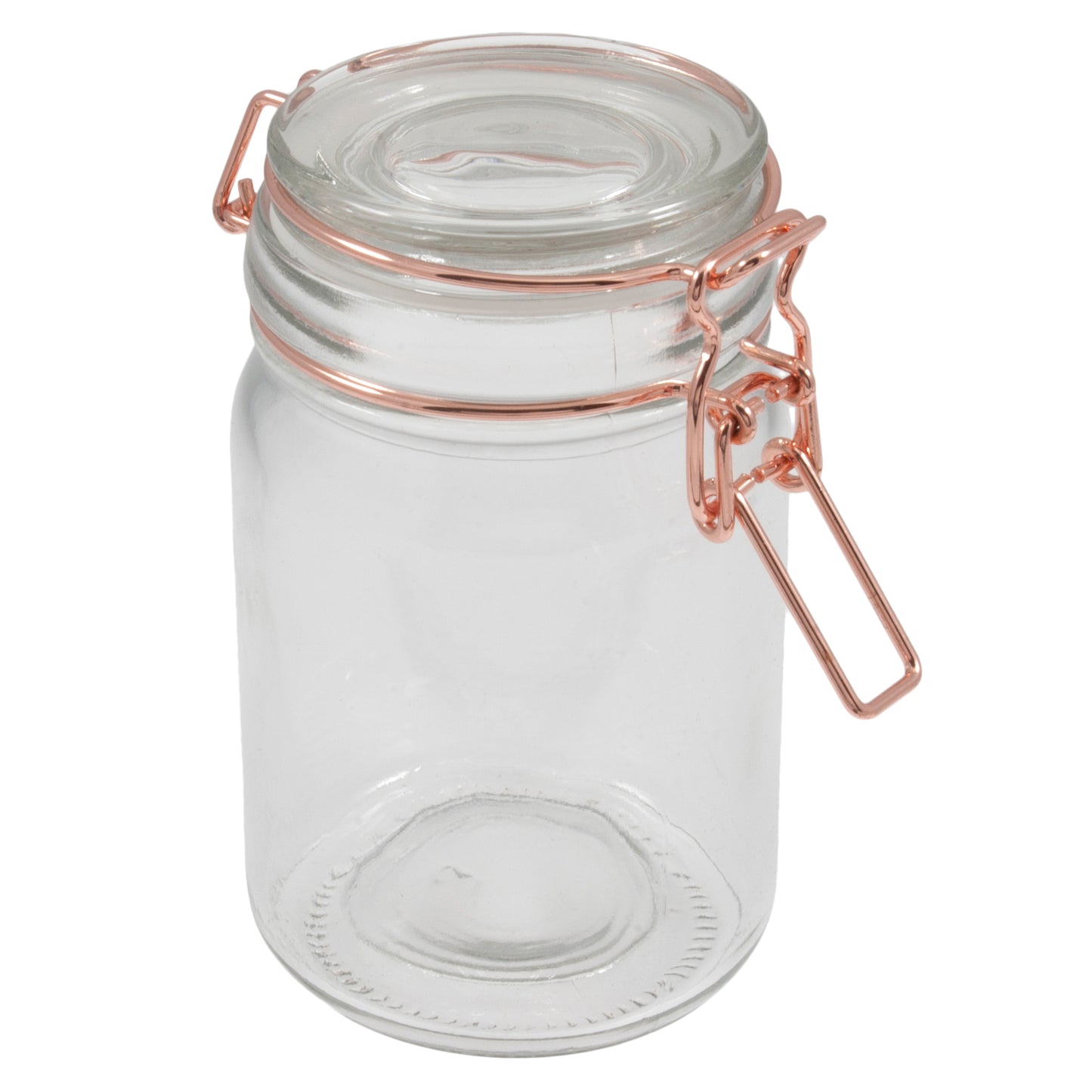 Jar, Glass, 230ml, Rose Gold