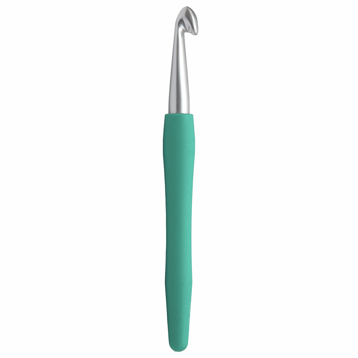 KnitPro 'Waves' Aluminium Crochet Hook - 15cm x 10.00mm (Sea Green)