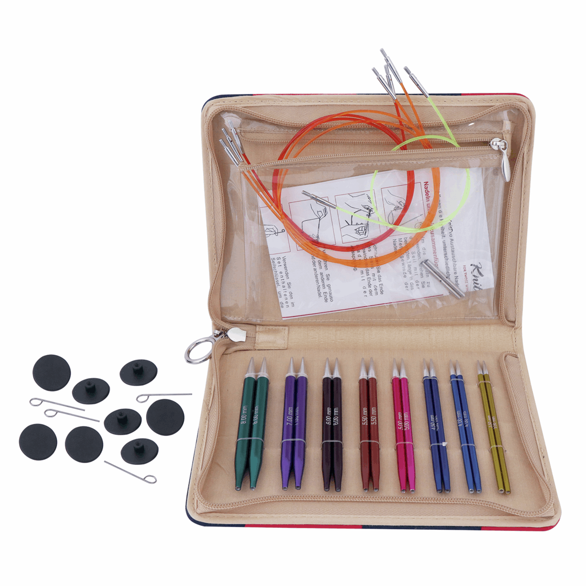 KnitPro Zing Deluxe Interchangeable Knitting Pin Set