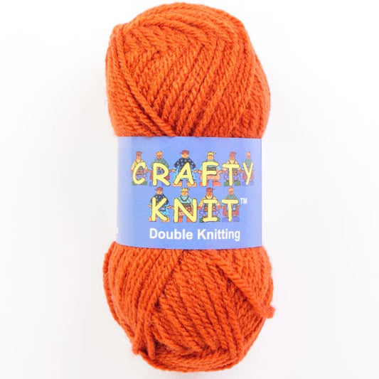 Essential Knitting Yarn - Burnt Orange (Shade 423)