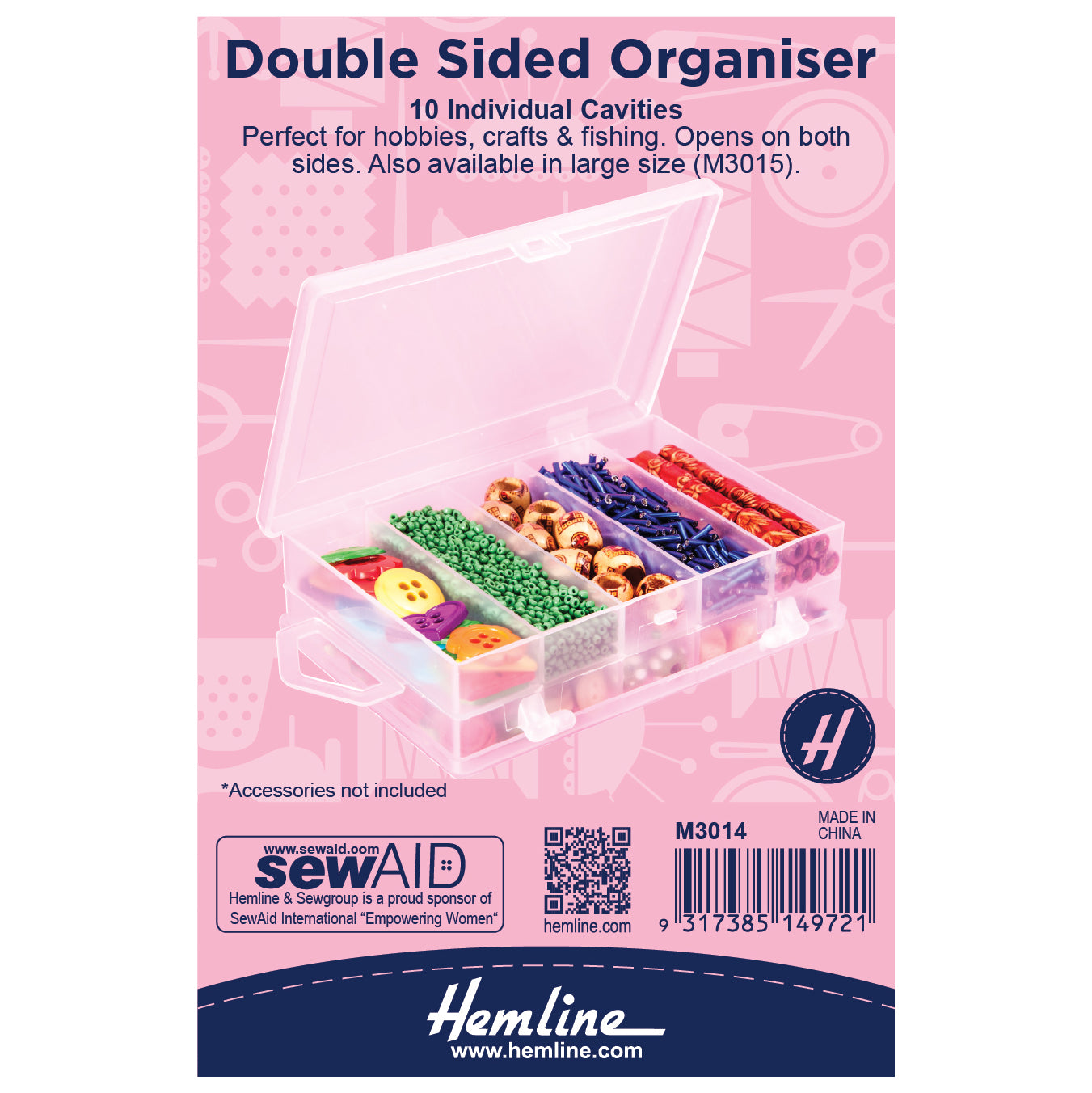 Double Sided Organiser - Small