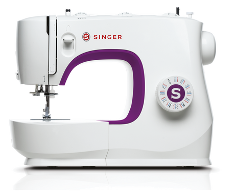 Deluxe Bundle with Singer M35 Luxury Sewing Machine Bag, 24 x thread set, LED lamp, Walking Foot for heavy fabrics * save over £100 *