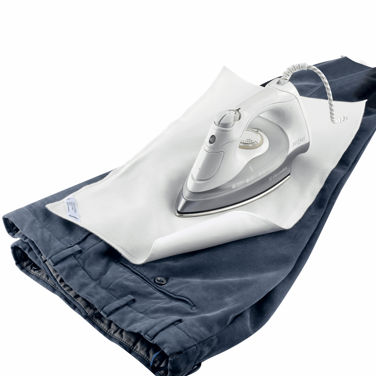 Marbet White Steam Ironing Cloth - 55 x 30cm