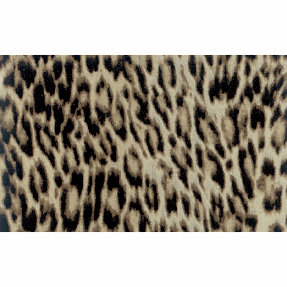 Marbet Leopard Print Iron-on Mending Fabric - 40 x 15cm