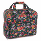 Floral Garden Sewing Machine Bag Teal (Matt PVC)
