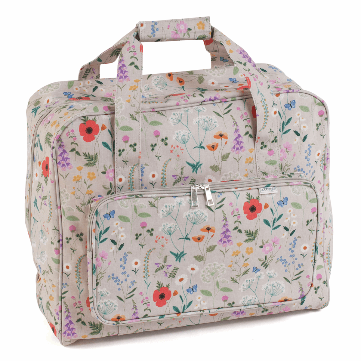 Wild Flowers Sewing Machine Bag (Matt PVC)