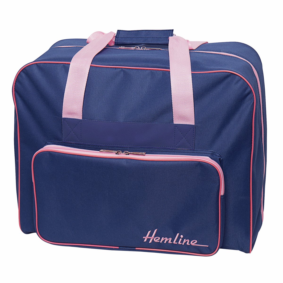 Luxury Blue and Pink Sewing Machine Bag