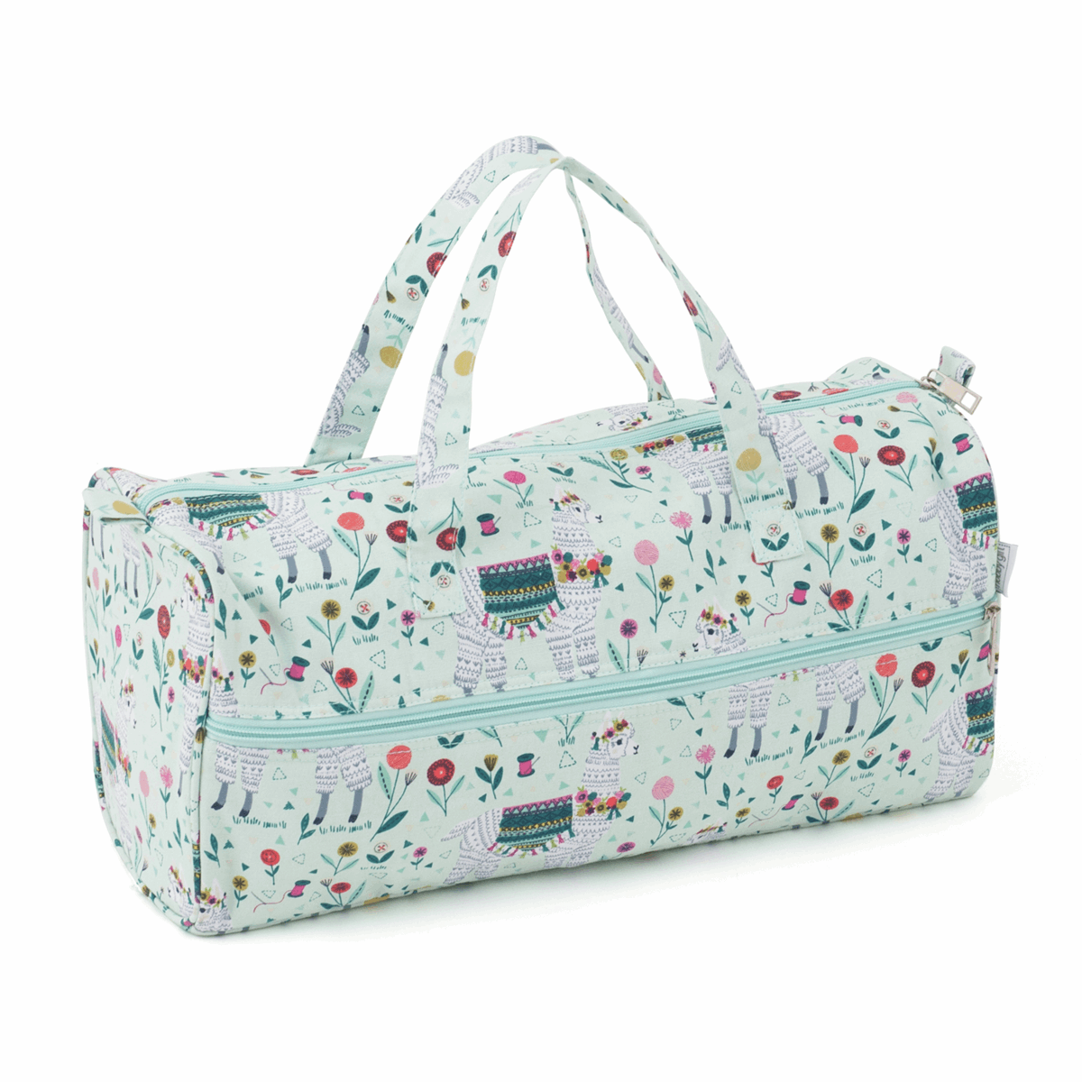 Knitting Bag - Llama (Matt PVC)