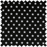 Knitting Bag - Black Star (Matt PVC)