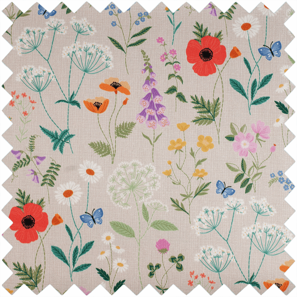 Wild Flowers Knitting Bag (Matt PVC)