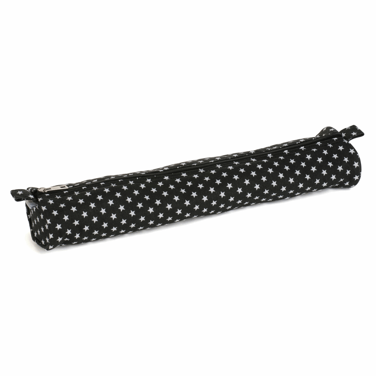 Soft Knitting Pin Case - Black Star Matt PVC (Extra Long)