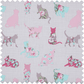 Knitting Pin Roll - Cats