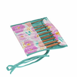 Filled Crochet Hook Roll - Floral Dream