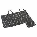 Deluxe Knitting Bag with Pin Storage (Reversible) - Charcoal Spot